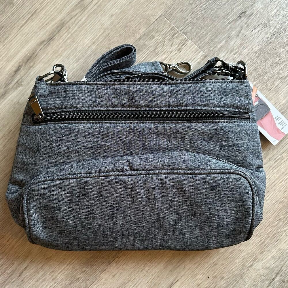Lug Samba Crossbody Purse Heather Gray NEW NWT - Picture 2 of 10